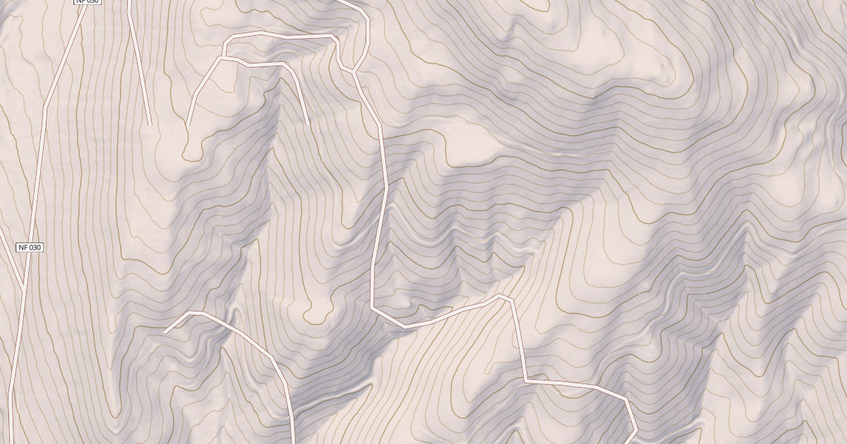 Map preview of USFS National Forest System Roads {447095A3-2577-4BA5-830B-D068ADBCA540}