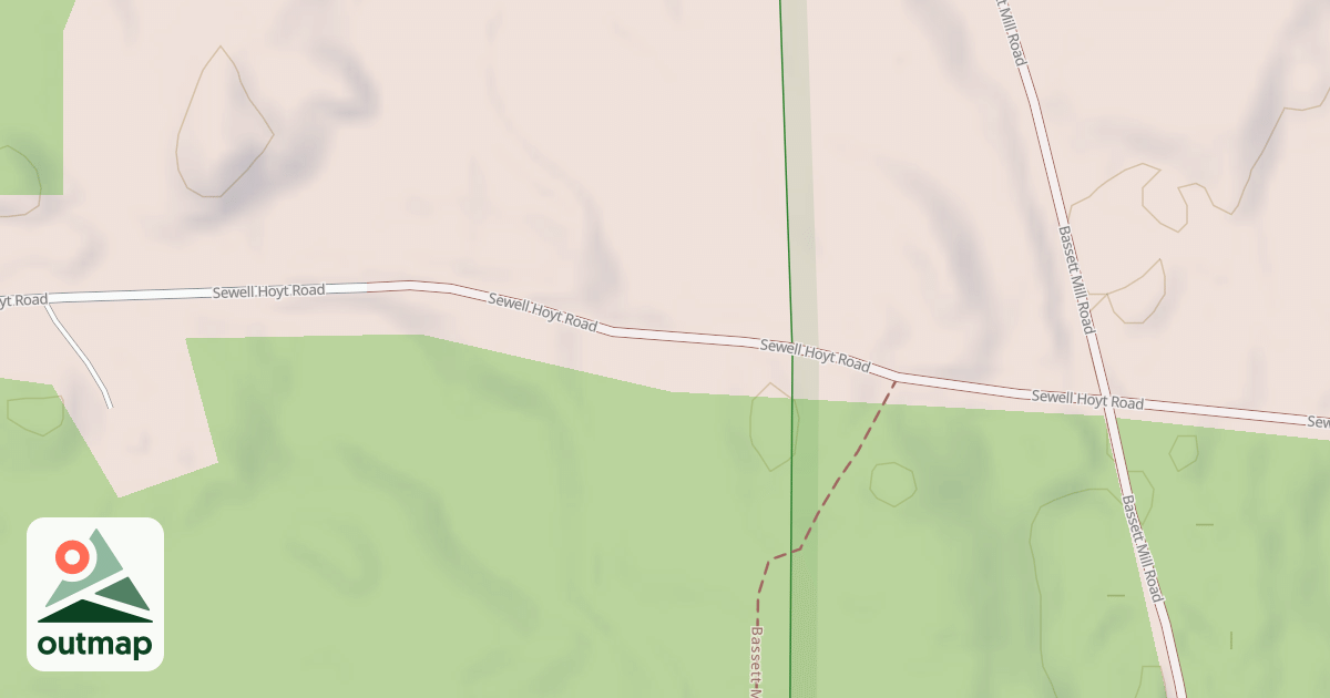 Map of Sewell Hoyt Road