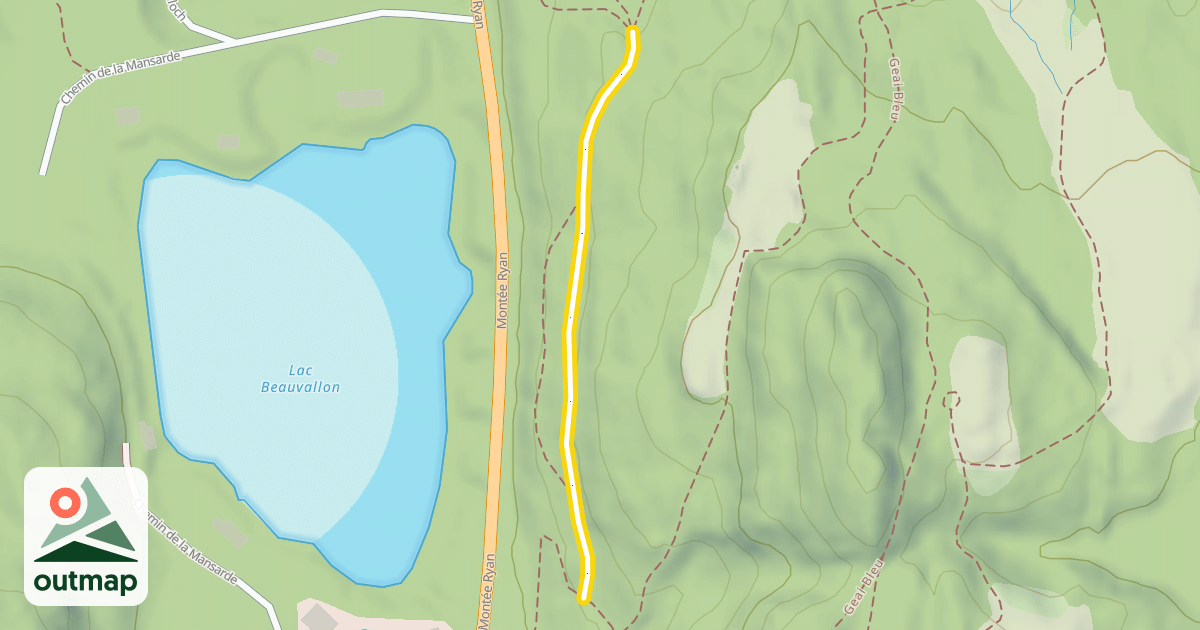 Map of A17 Villa Bellevue