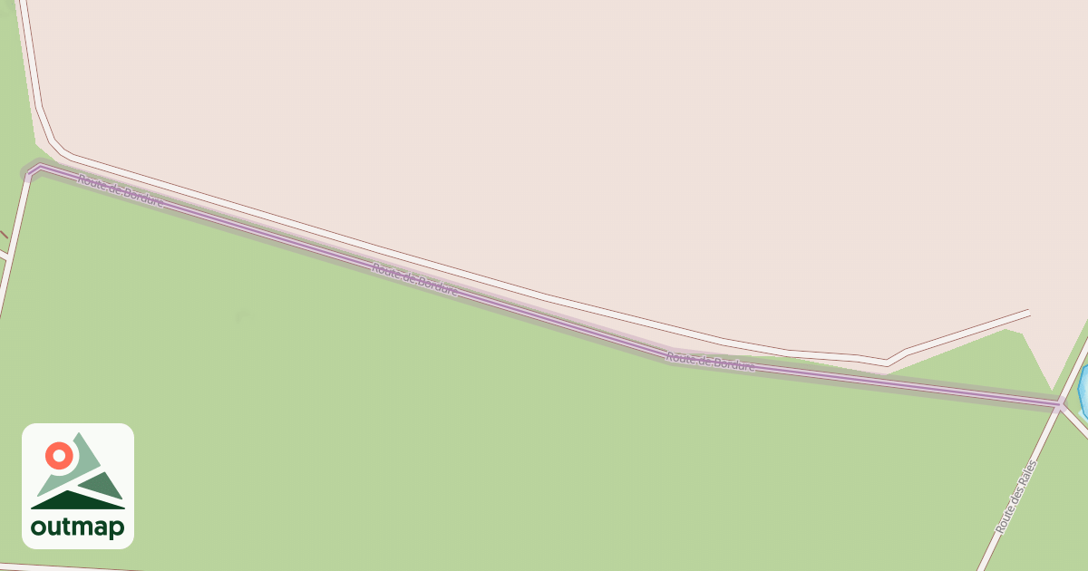 Map of Route de Bordure