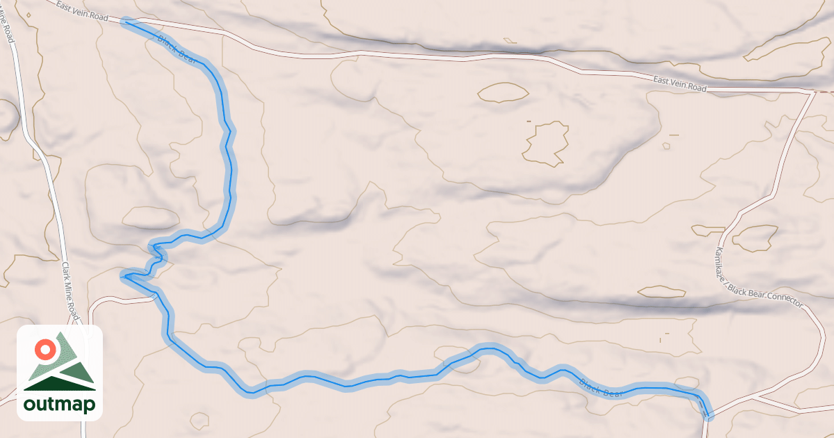 Map of Black Bear