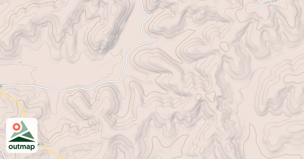 Map of OLD KIME CHURCH
