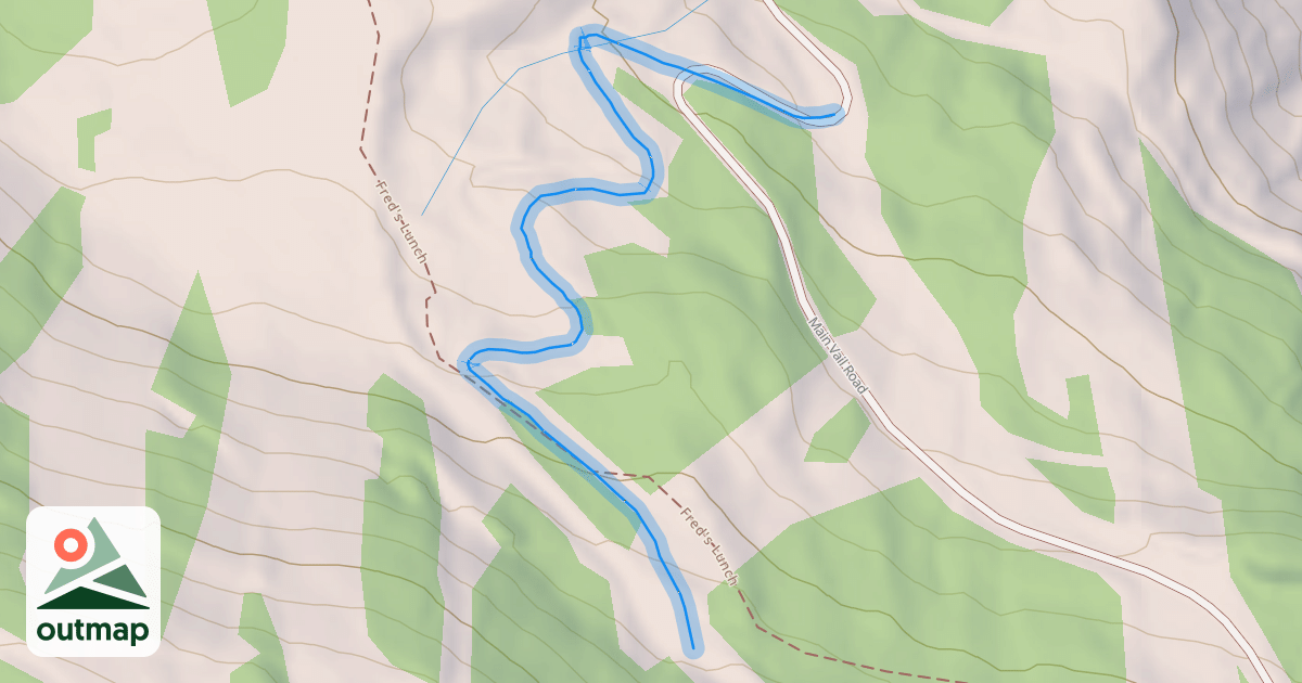 Map of Chaos Canyon