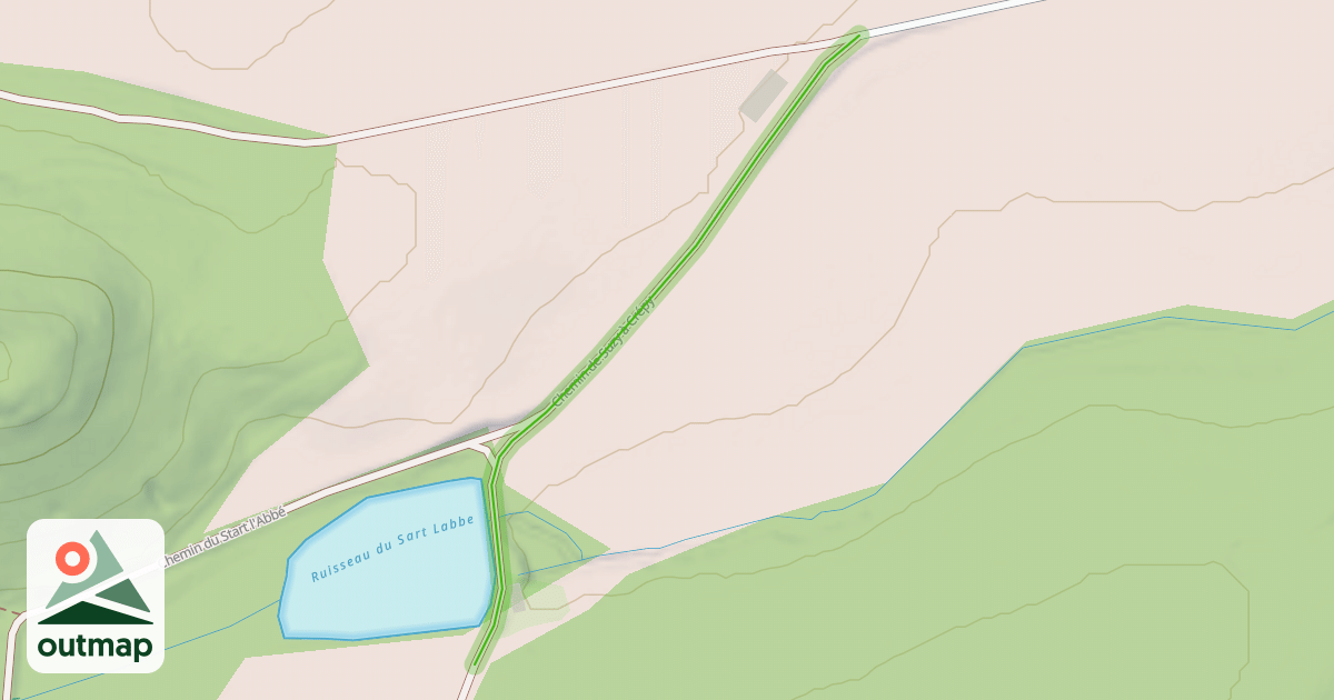 Map of Chemin de Suzy à Crépy