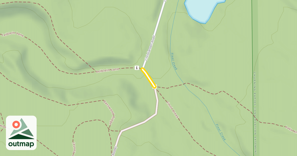 Map of Thoroughfare