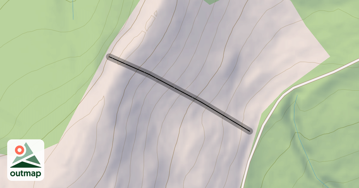 Map of Baby Bowl North Line