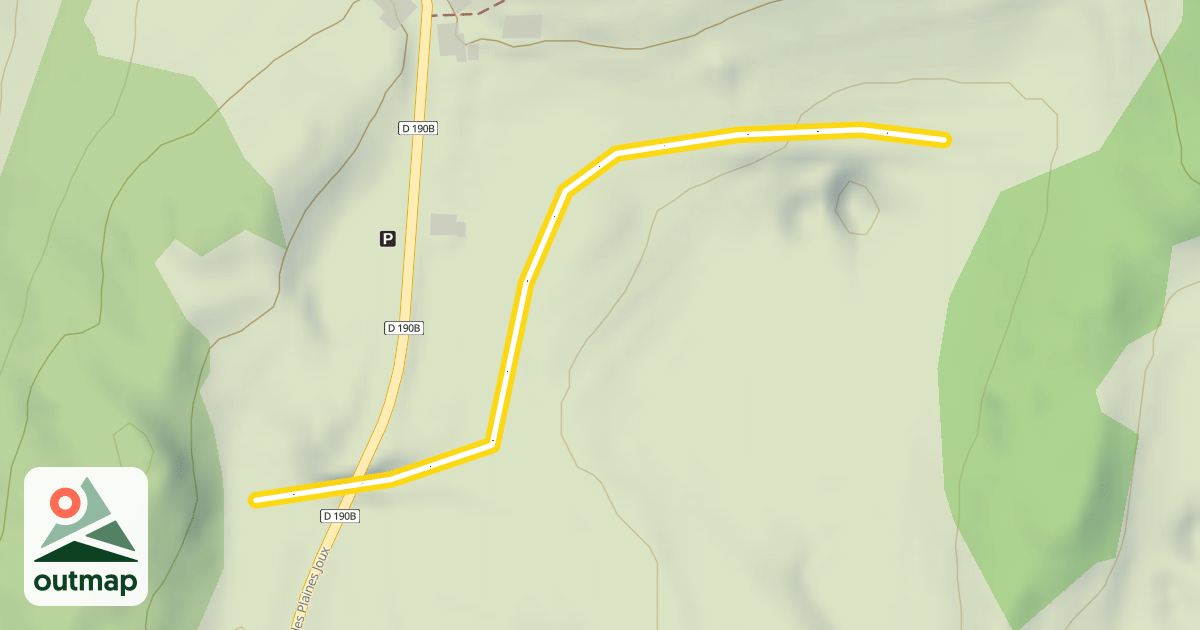 Map of La Verte