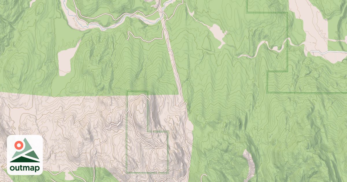 Map of RUBY CREEK