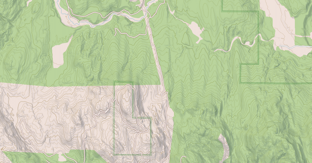 Map preview of RUBY CREEK