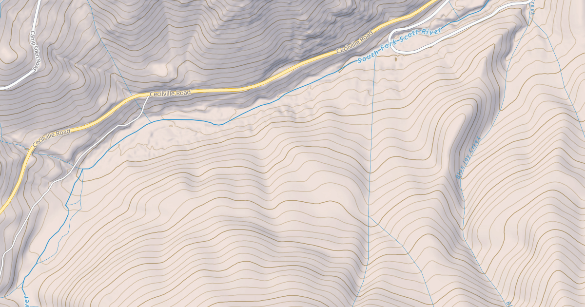 Map preview of BLUE JAY CREEK