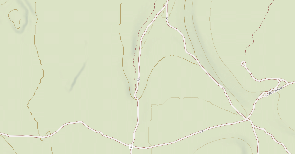 Map preview of Cline Buttes Tr 29