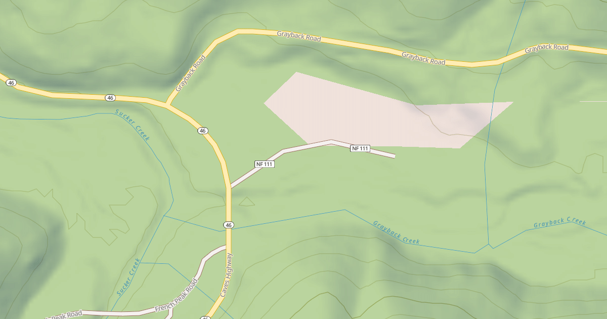 Map preview of GRAYBACK GUARD STATION
