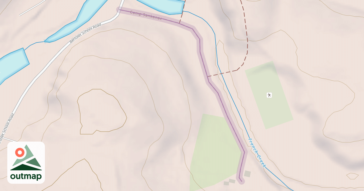 Map of Camp Sankanac