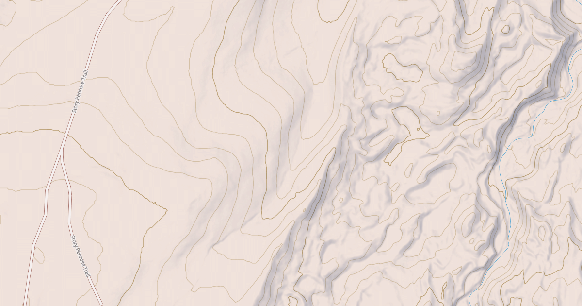 Map preview of USFS Motor Vehicle Use Map Trails 3621