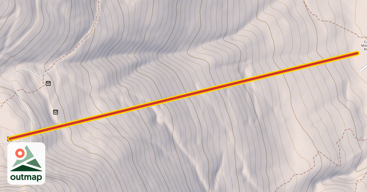 Map of T-Rex T-Bar