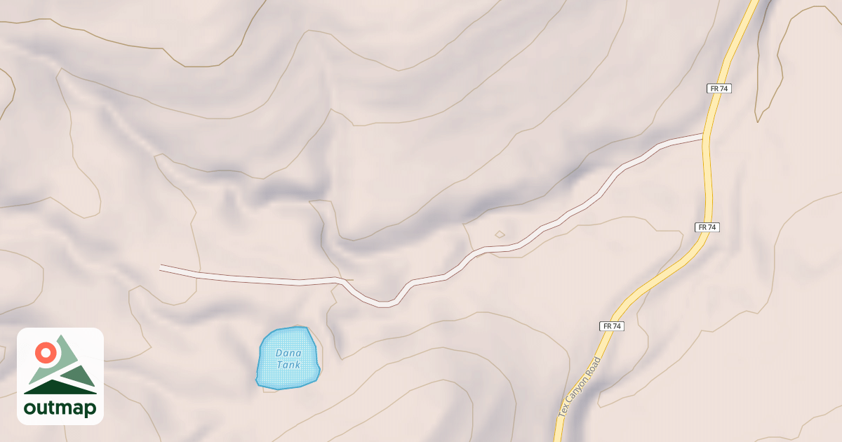 Map of DANA