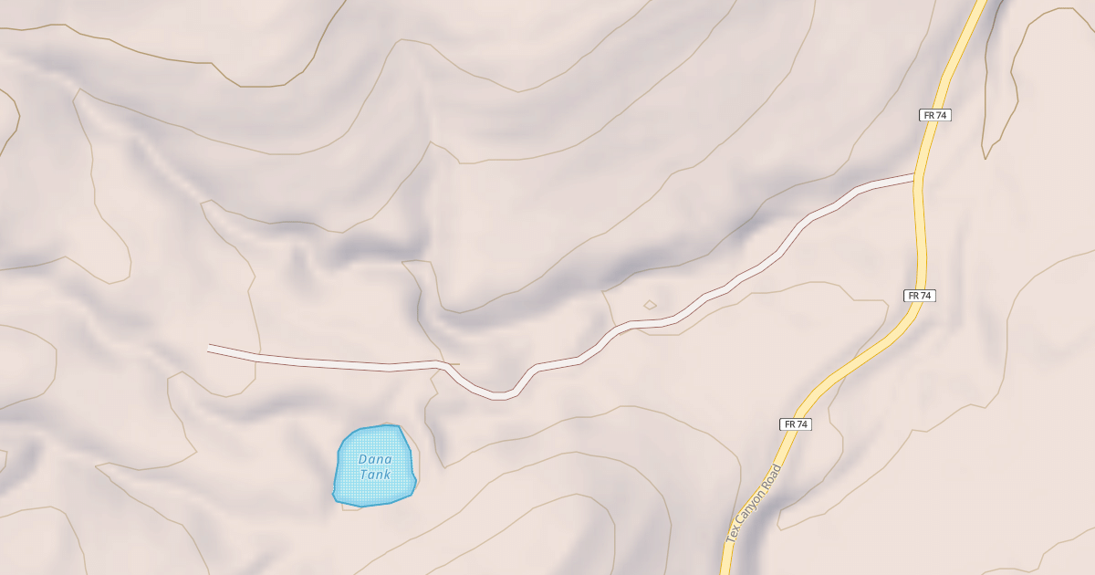 Map preview of DANA