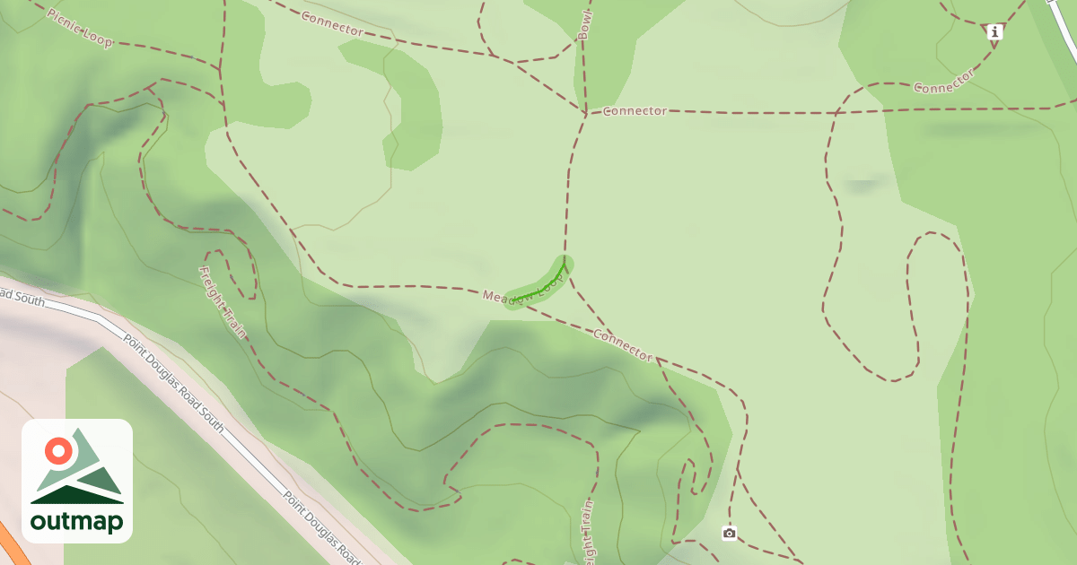 Map of Meadow Loop
