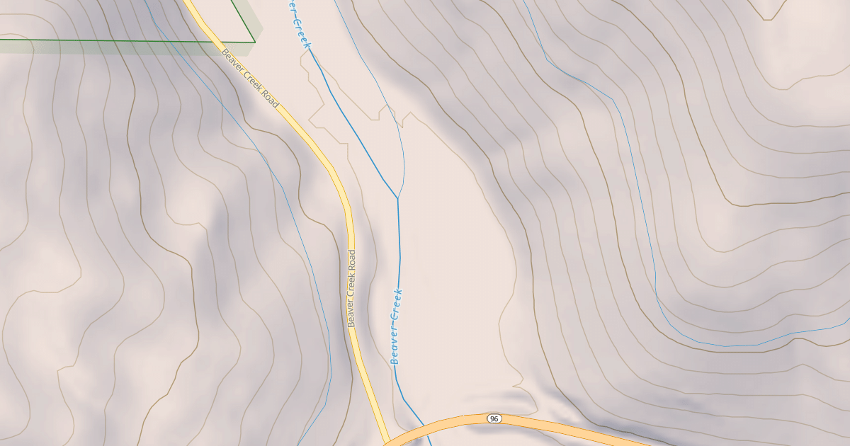 Map preview of BEAVER MOUTH