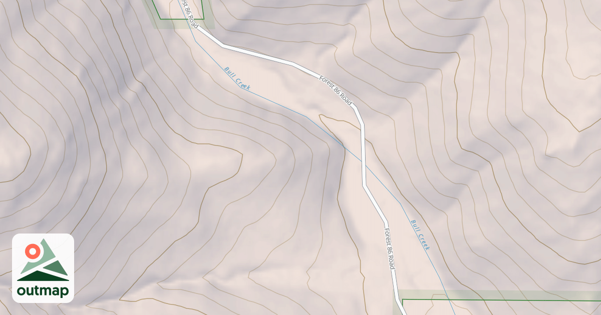 Map of USFS Motor Vehicle Use Map Roads {94181E9A-B2A2-4FA3-AB3B-11AC9EF639E8}