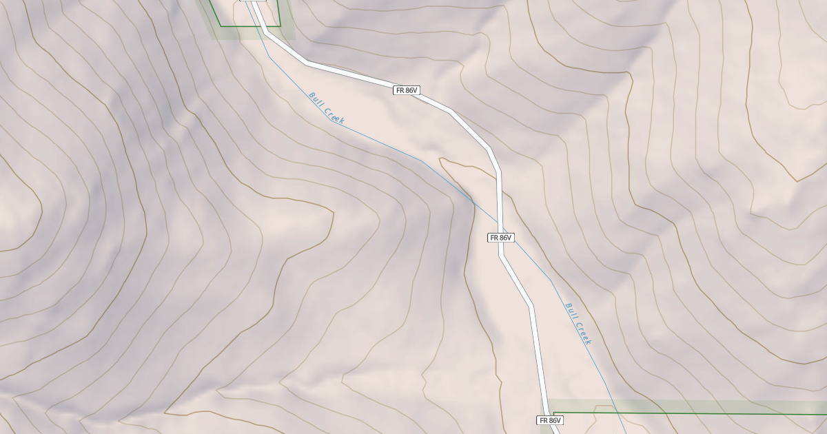 Map preview of USFS Motor Vehicle Use Map Roads {94181E9A-B2A2-4FA3-AB3B-11AC9EF639E8}