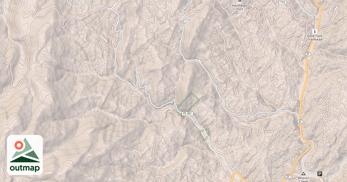 Map of EDNA CREEK