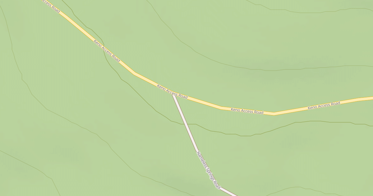 Map preview of Keno Access