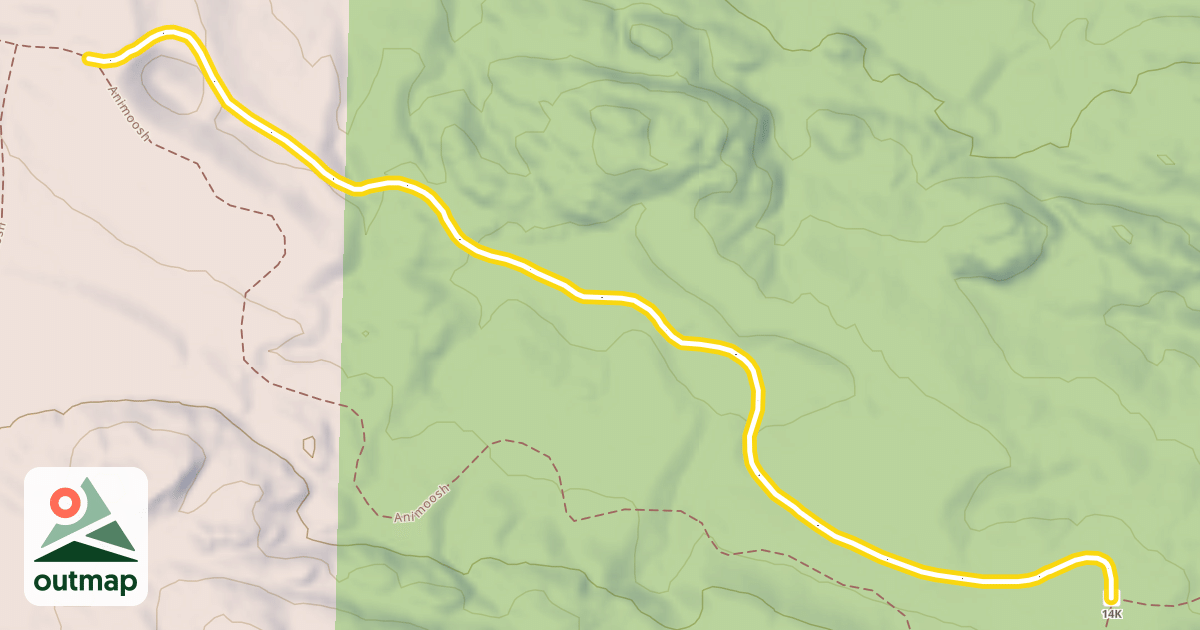 Map of Noquemanon Trail