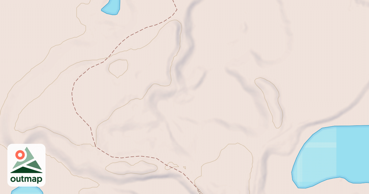 Map of Miller-Black Bear Trail