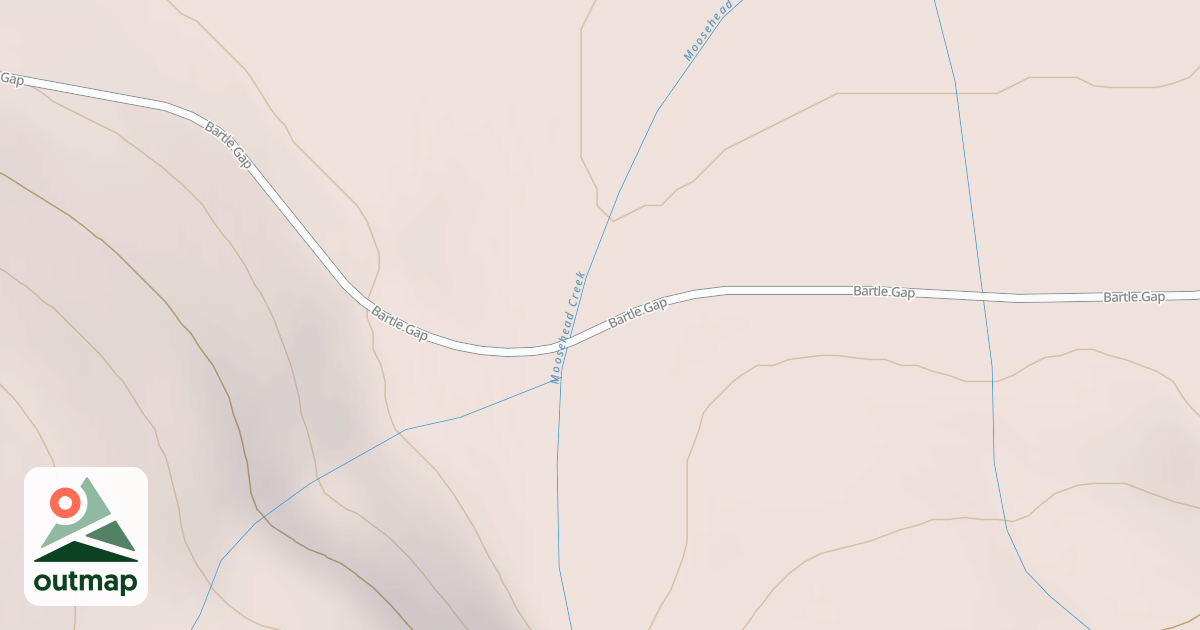 Map of BARTLE GAP