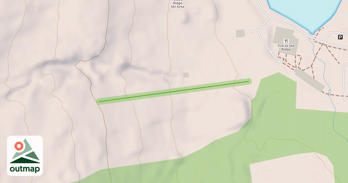 Map of Lower 747 Trail