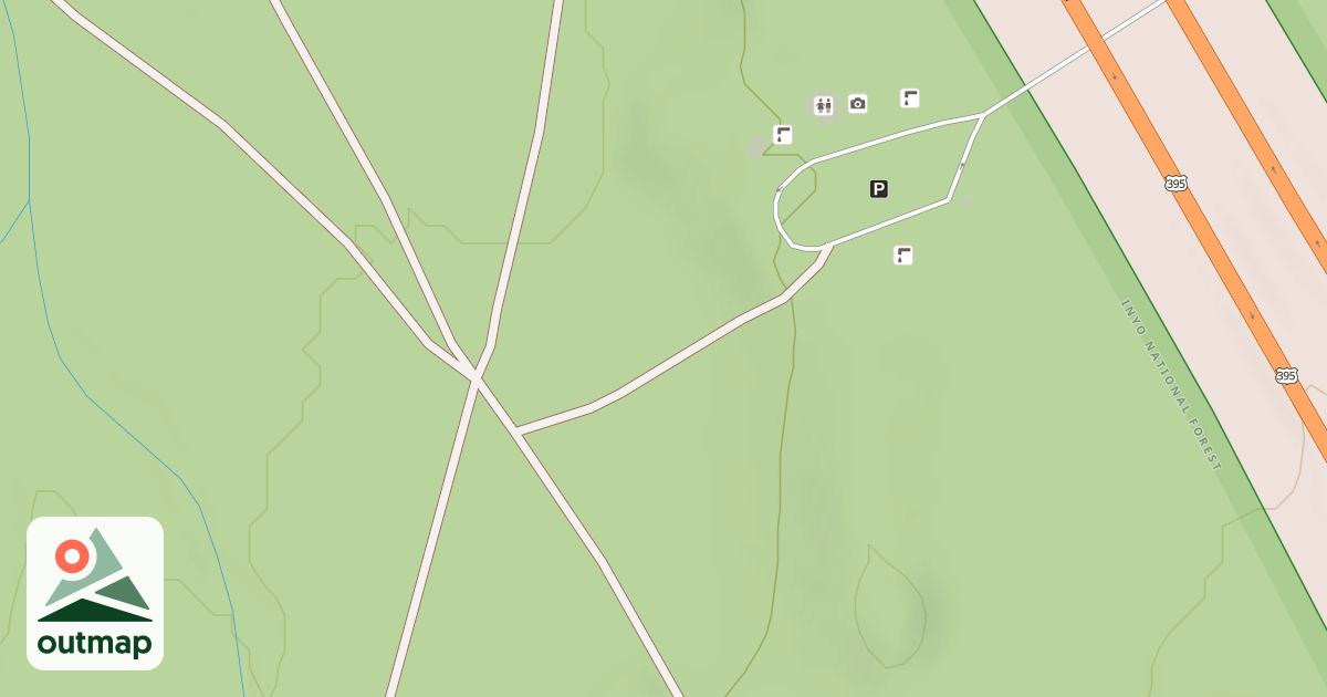 Map of ALT EXIT CRESTVIEW REST STOP