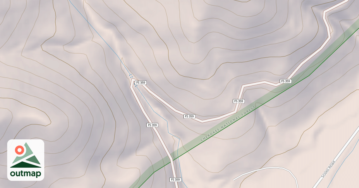 Map of LITTLE MOUNTAIN
