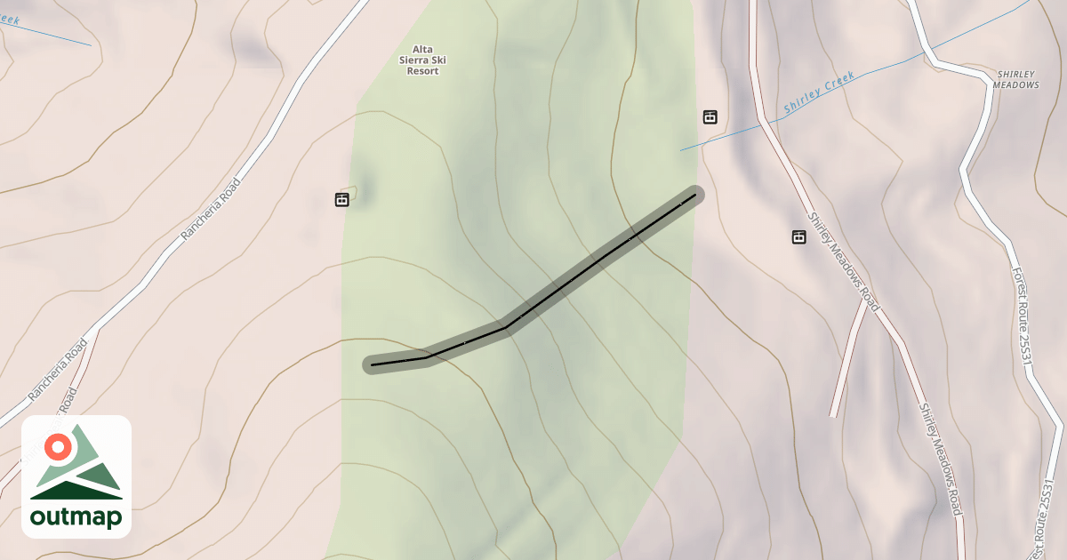 Map of Hole Shot