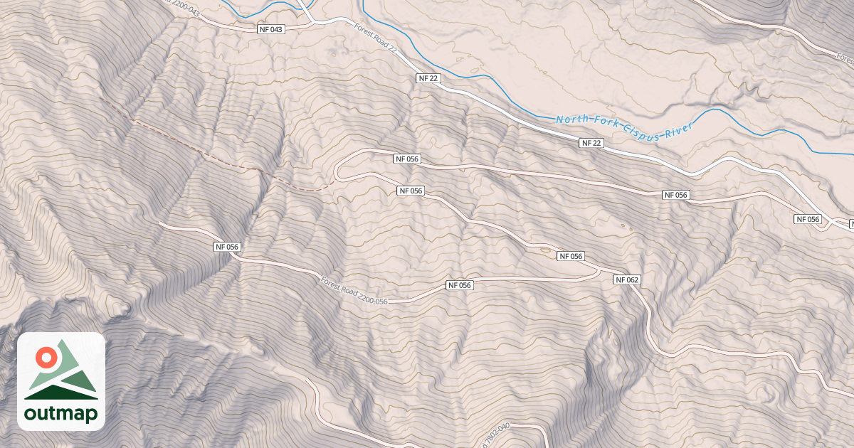 Map of BISHOP PT