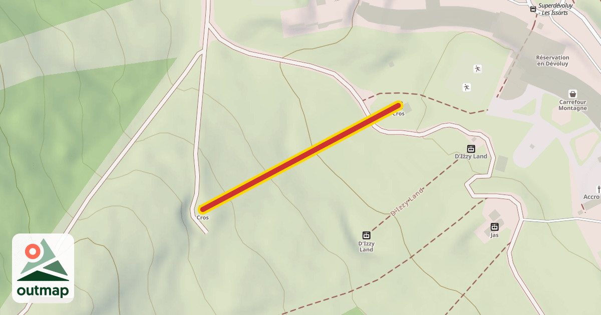 Map of Cros