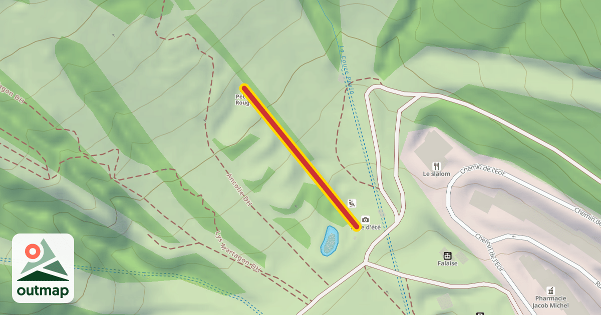Map of Petite Rouge