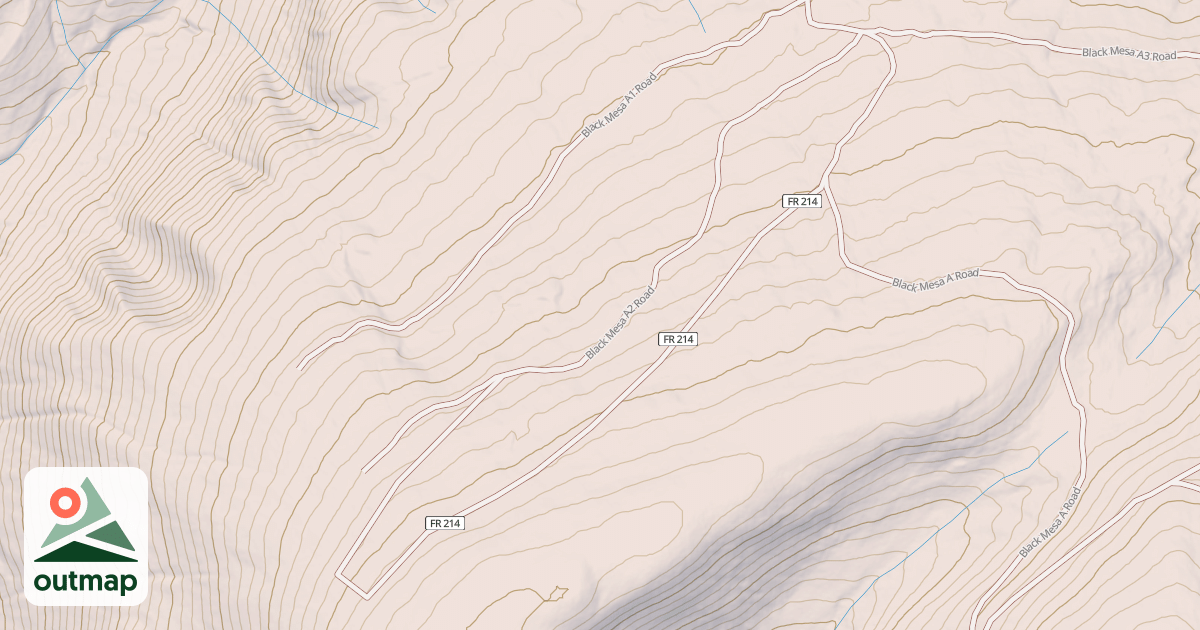 Map of BLACK MESA OHV
