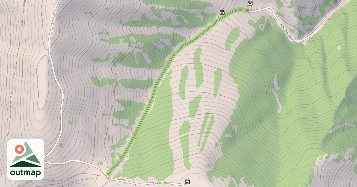 Map of Broadway