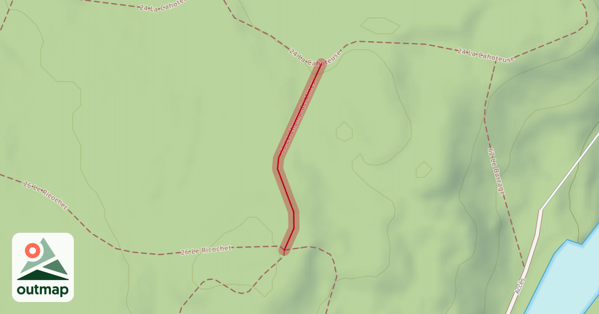 Map of 56 Le Champ de Mines