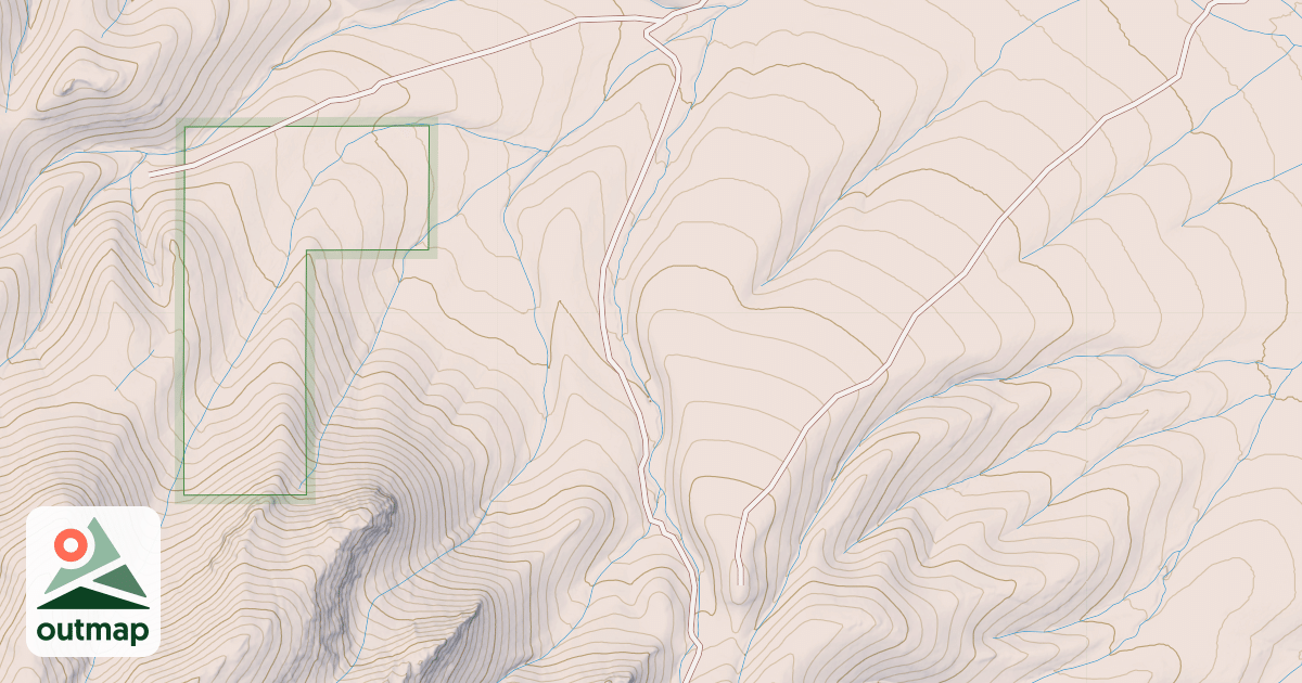 Map of BLM National GTLF Public Motorized Roads 10fbeee1-0d80-49fa-bbdc-a190228727aa