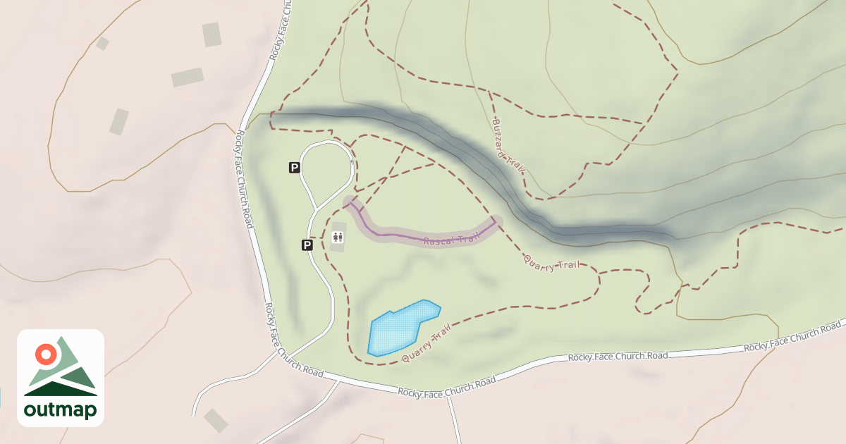 Map of Rascal Trail