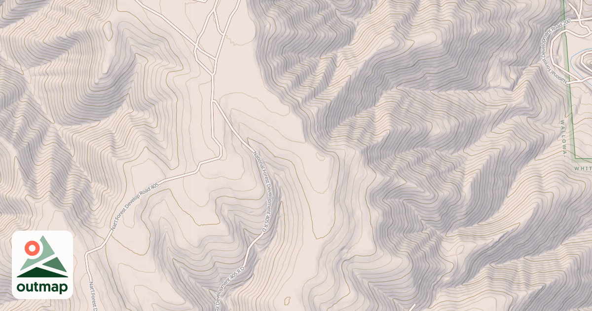 Map of N201K RIDGE SPUR