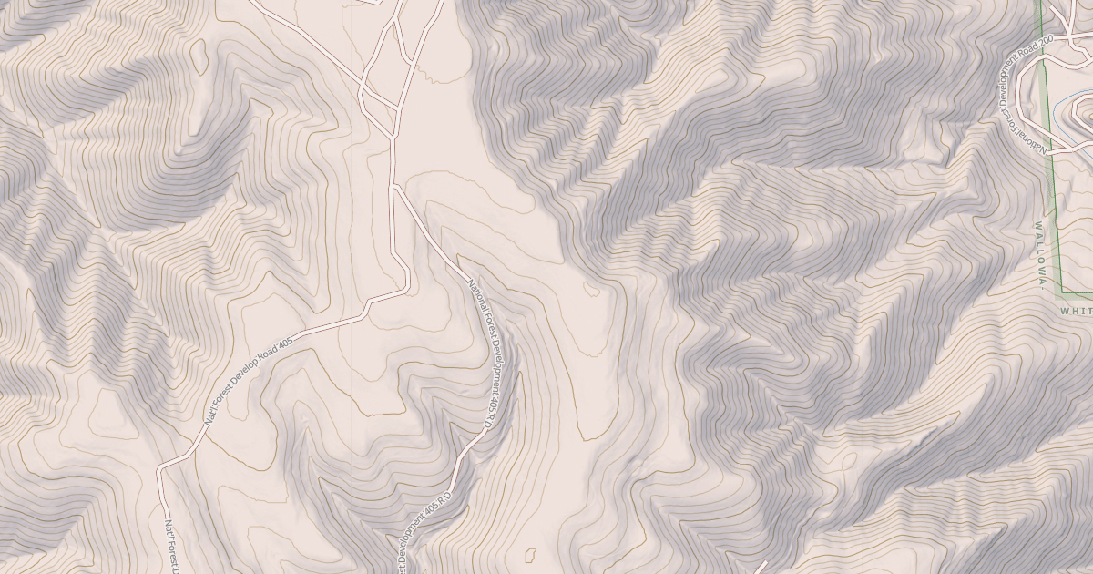 Map preview of N201K RIDGE SPUR