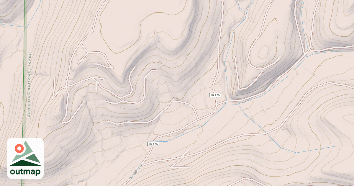 Map of BUCKLICK