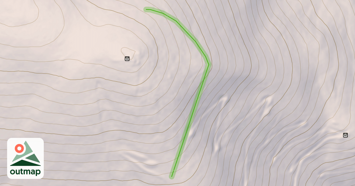 Map of Upper Traverse