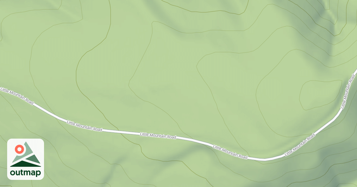 Map of LITTLE MOUNTAIN CLEARING