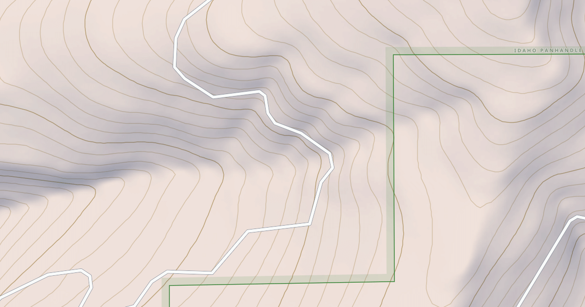 Map preview of USFS Motor Vehicle Use Map Trails 8826