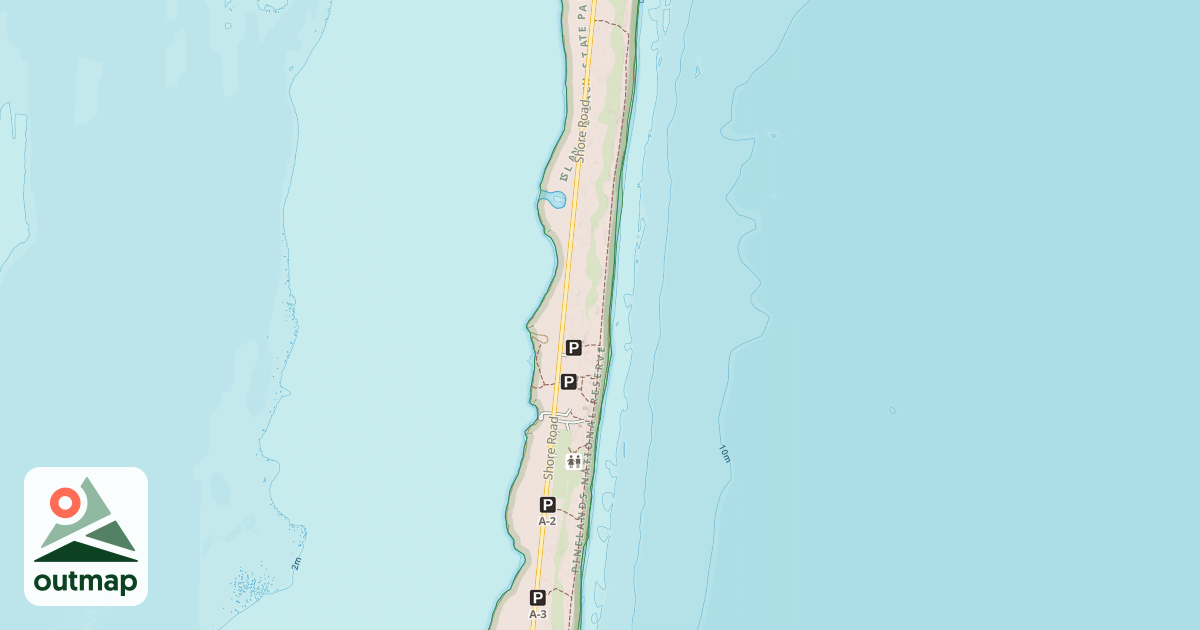 Map of Ocean View Trail
