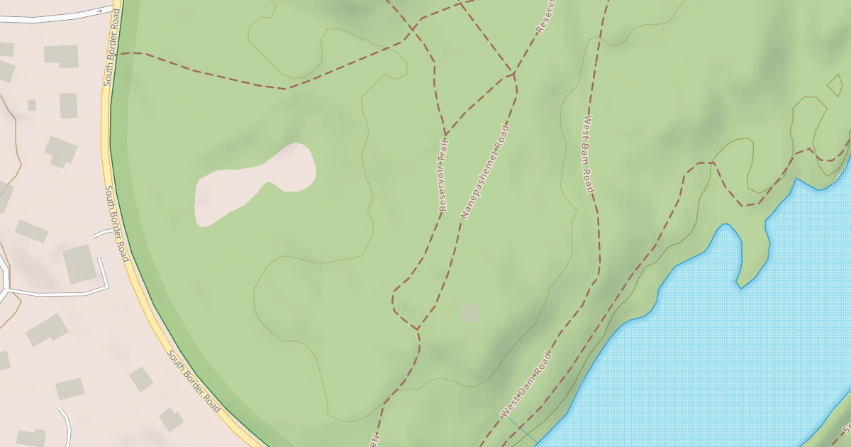 Map preview of Reservoir Trail